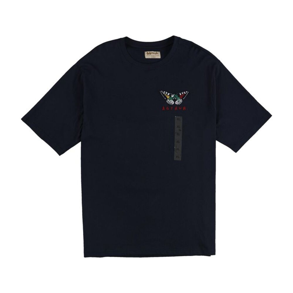 AGtawh Mens Butterfly Graphic T-Shirt, , XL, DM